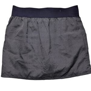 GAP  Elastic Waist Print Style Mini Lined Skirt With Pockets  Sz L